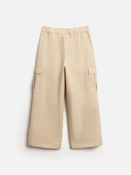 ACOOLA / Брюки детские для девочек Jordans_pn бежевый  фото 2