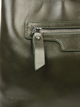LACCOMA сумка Y2316-3-зеленый натуральная кожа полиэстер  фото 6