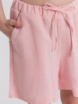 Шорты для девочек розовые - Mark formelle фото 5