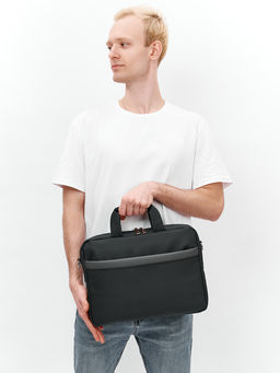 LACCOMA сумка НБ607A-черный полиэстр