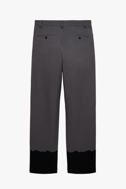 CONTRAST HEM TROUSERS X STEFANO PILATI - Zara фото 2