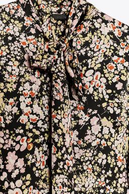 ZW COLLECTION FLORAL MIDI DRESS - Zara фото 7