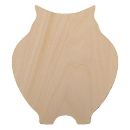 Заготовка для декорирования Mr. Carving ПРМ-15 Заготовка Филин липа 13.5 х 12 х 1.5 см .