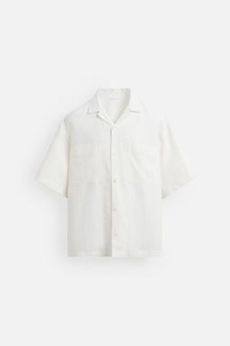 100% LINEN SHIRT - Zara фото 7