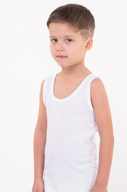 Майка детская, белая Bonito