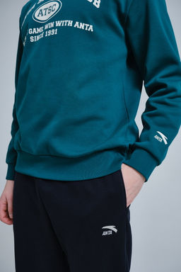 Свитшот с флисом Зелёный - Anta фото 5