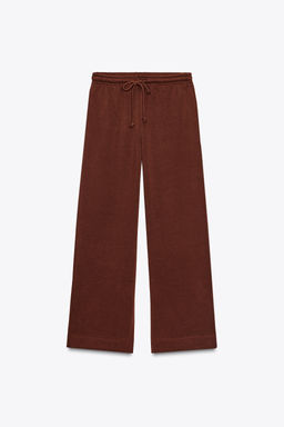 SOFT STRAIGHT-LEG TROUSERS