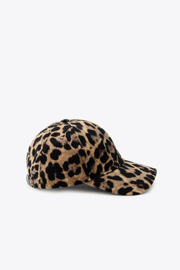 ANIMAL PRINT TWILL CAP - Zara фото 4