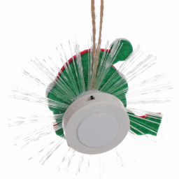 Цена за 2 шт. Сувенир с подсветкой "Снеговик в колпачке" 10 см