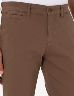 Kahverengi Slim Fit Kanvas Pantolon - Cacharel фото 5