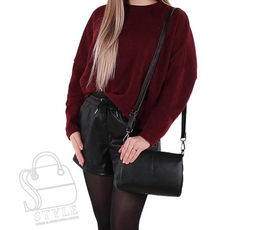 Сумка женская кожаная 8273VG black Vitelli Grassi в Новосибирске