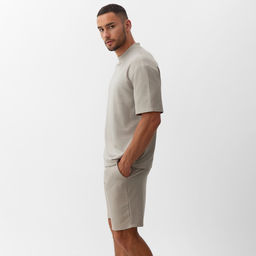 Футболка мужская MINAKU REGULAR: серая, размер 48