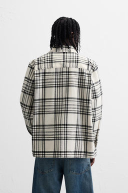 CHECKED FLANNEL SHIRT - Zara фото 20