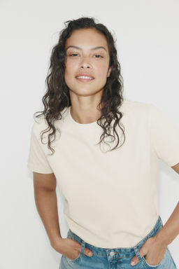 Camiseta oversize de algod?n - H&m фото 8