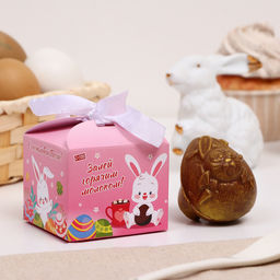 Шоколадная бомбочка с маршмеллоу Счастливой пасхи 35 г - Кондимир фото 3