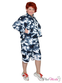 Толстовка Модель №1535 размеры 44-84 - Plusmoda фото 9