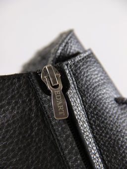 Босоногие ботинки 352.NATAbl.Черный флоттер/мех