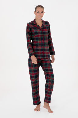 Kad_n K_rm_z_ Pijama Tak_m_ Sepette S_rpriz _ndirim