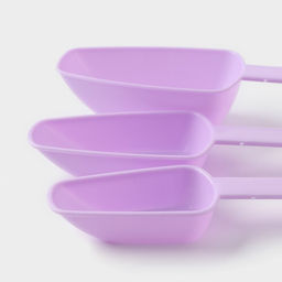 Набор мерных совков и ложек Доляна Дабл, 80 мл, 120 мл, 250 мл, ложки 5 мл, 10 мл, 20 мл, пластик, цвет МИКС  фото 6