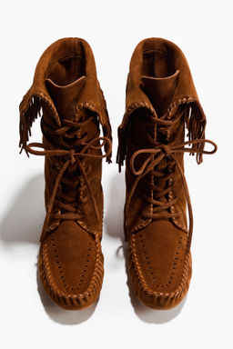 Botas de ante con flecos - H&m фото 3