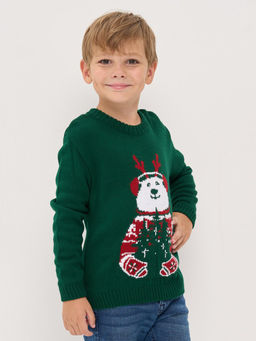 Джемпер детский Vay Kids 5242-6283 из шерсти и акрила фото 6