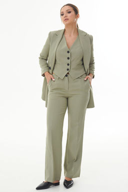 Костюм AURA 9184-164 оливковый