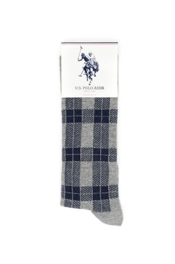 Erkek Gri Melanj _orap - U.s. polo assn фото 4