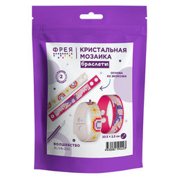 Кристальная (алмазная) мозаика ФРЕЯ ALVB-202 браслеты Волшебство 2.5 х 20.5 см