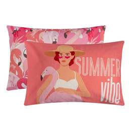 Комплект наволочек Этель Summer vibe 50х70 см - 2 шт, 100% хлопок, бязь