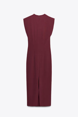 GOLD APPLIQUE MIDI DRESS - Zara фото 17