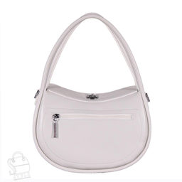 Сумка женская кожаная 1929Y white Polina&Eiterou  фото 4