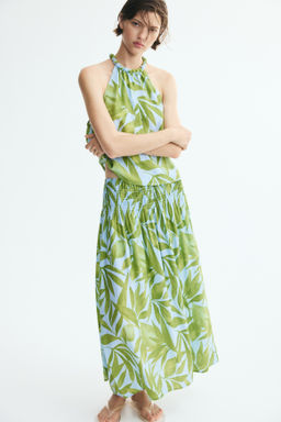 Falda midi con textura - H&m фото 2