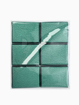 Набор коробочек подарочных 6 шт. под набор «Животный принт» симпл, 7×9 см, зелёный