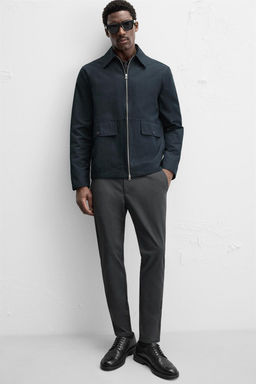 SLIM FIT COMFORT TROUSERS - Zara фото 6