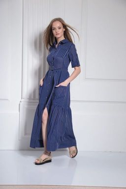 Платье AMORI 9477 василек  фото 2