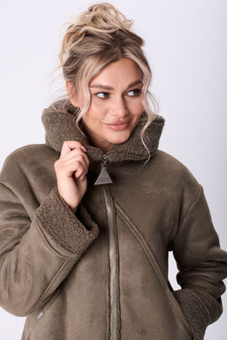 Дубленка Diamant 2121 олива