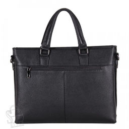 Портфель мужской кожаный 8815-4H black Heanbag/20(дефект) в Новосибирске - S-style фото 4