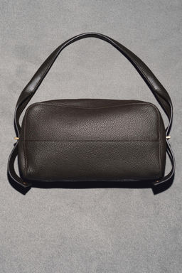 LEATHER SHOULDER BAG - Zara фото 3