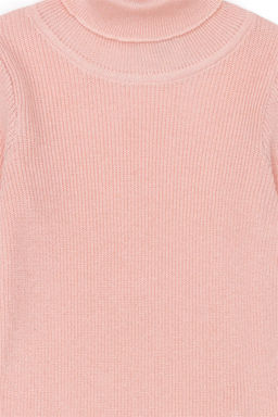 Пыльно-розовый свитер для девочки - U.s. polo assn фото 10