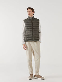 Standart Kal?p Dik Yaka Erkek ?i?me Yelek