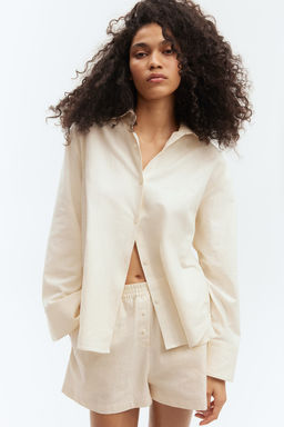 Camisa de sarga con neps - H&m фото 2