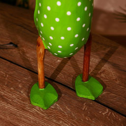 Сувенир «Утка в зелёном», 45 см, дерево