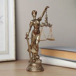 Статуэтка Фемида 18 см / F717-1 /уп 48/ - ГалеонТрейд фото 5
