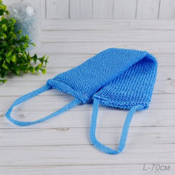 Мочалка банная с ручками жесткая-плюс / 1472 /