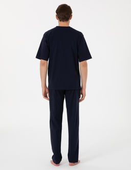 Mavi K_sakol _ortlu Pijama Tak_m_ - Pierre cardin фото 4