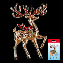 Цена за 1 шт. Украшение ErichKrause Decor Олень 16.5см