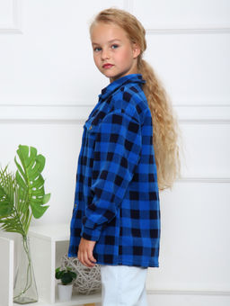 РБ013 Рубашка Мейн (синий) - Милаша фото 4