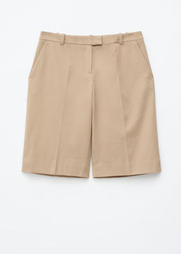 Pantalones cortos tipo sastre a la rodilla