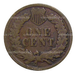 Монета 1 цент 1906 года США