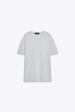 OVERSIZE PLAIN KNIT TOP - Zara фото 7